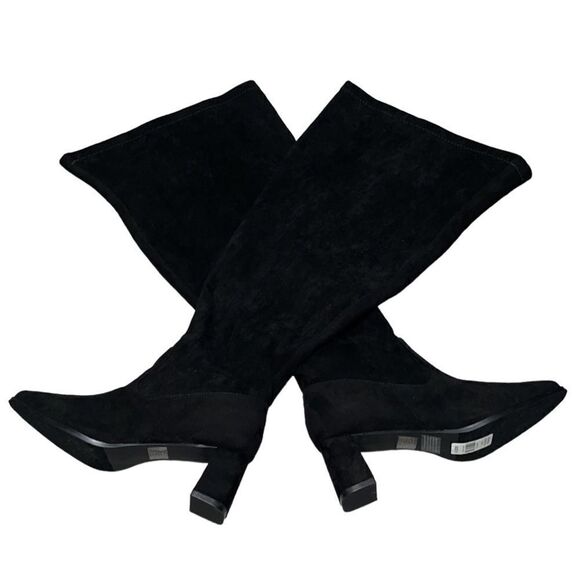 FTF Over-The-Knee Wide-Width/Wide-Calf Faux-Suede Boots - Picture 3 of 10